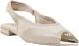 Pinko Leren Dames Sandalen Lente Zomer Collectie Beige Dames - Thumbnail 15
