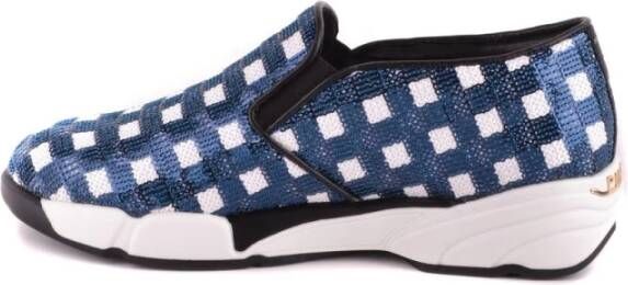 Pinko Blauwe Damessneakers Lente Zomer Rubber