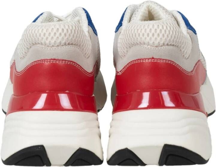 pinko Blauwe Vetersneakers Multicolor Dames