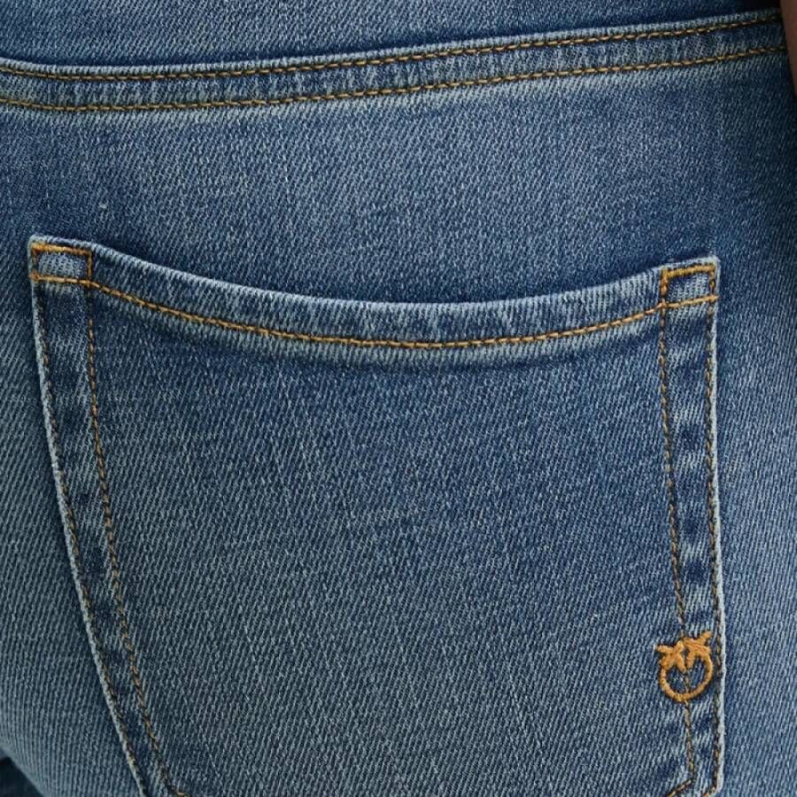 Pinko Medium-wash denim bootcut jeans - Foto 2