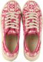Pinko Canvas Platform Sneakers Greta 04 Pink Dames - Thumbnail 5
