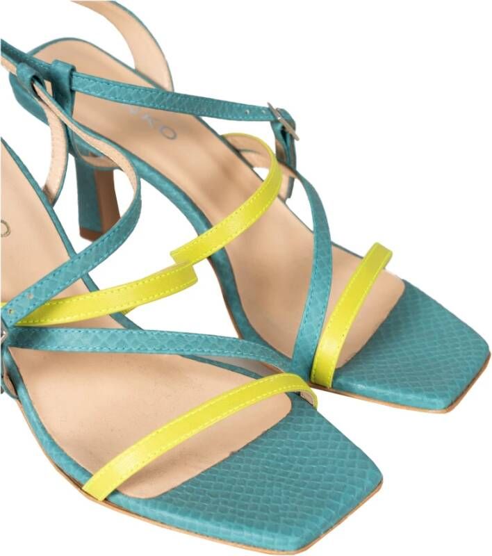 pinko Elegante Hak Sandalen Green Dames