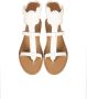 Pinko Caciotta 1 sandal leather veal Wit Dames - Thumbnail 3