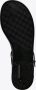 Pinko Platte Sandalen Love Birds Logo Zwart Black Dames - Thumbnail 8