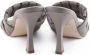 Pinko Gerecyclede Eco-Leren Sandaal met 9cm Hak Gray Dames - Thumbnail 2