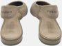 Pinko Leren Dames Sandalen Lente Zomer Collectie Beige Dames - Thumbnail 10