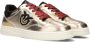 PINKO Lage Sneakers Dames Mandy 01 Maat: 38 Materiaal: Leer Kleur: Goud - Thumbnail 2