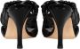 Pinko Bela Cruz Sabot Pelle Vernice Naplak Zwart Dames - Thumbnail 3
