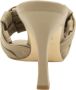 Pinko Grijs Geweven Stiletto Sandaal Green Dames - Thumbnail 9