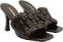 Pinko Stijlvolle Heeled Mules voor vrouwen Black Dames - Thumbnail 7