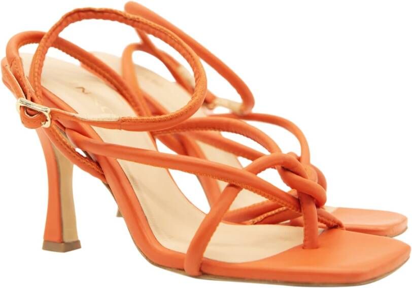 pinko High Heel Sandals Oranje Dames