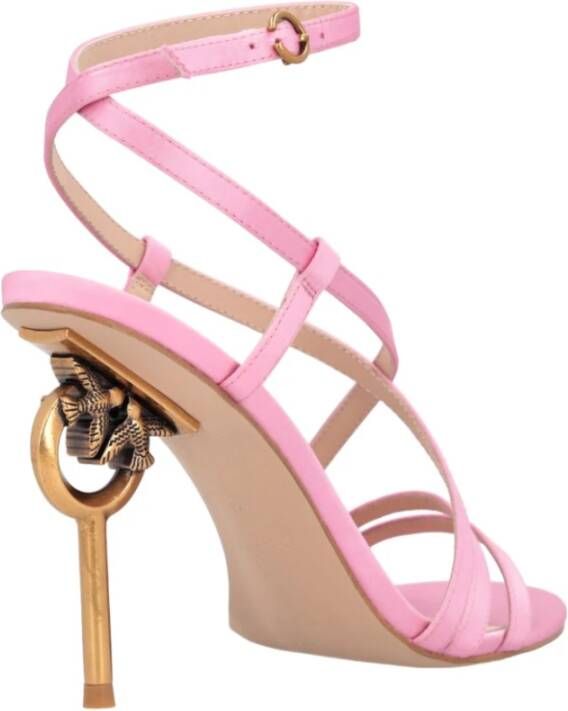 pinko High Heel Sandals Pink Dames