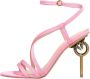 Pinko High Heel Sandals Pink Dames - Thumbnail 5