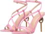 Pinko High Heel Sandals Pink Dames - Thumbnail 6