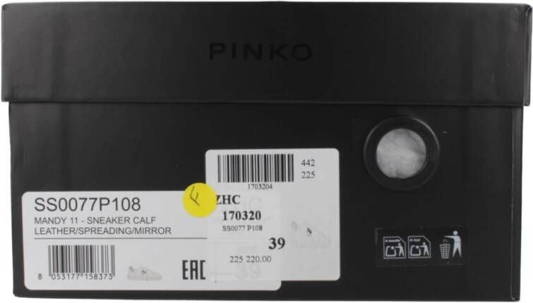 Pinko Kalf Sneaker Ss0077 P108 Stijl