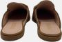 Pinko Suede Logo Mules Sandalen Brown Dames - Thumbnail 6