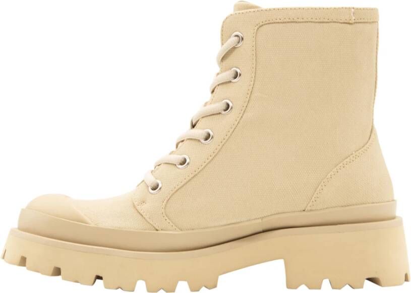 pinko Lace-up Boots Geel Dames