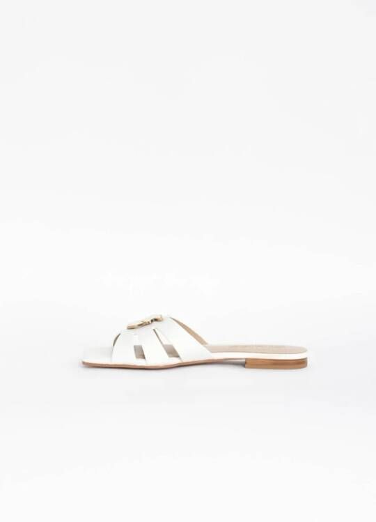 Pinko Lage leren sandalen Love Birds model