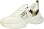 Pinko Leren Sneaker met Polyurethaan Ss0027P025Z1B White Dames - Thumbnail 12