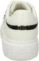 Pinko Low-Top Sneakers Panelled White Calf Leather Sneakers With Love Bir in wit - Thumbnail 11