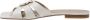 Pinko Witte Leren Sandalen Lente Zomer Collectie White Dames - Thumbnail 28