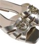 Pinko Gouden Leren Sandalen Lente Zomer Collectie Yellow Dames - Thumbnail 5