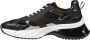 Pinko Leren Damessneakers Lente Zomer Collectie Black Dames - Thumbnail 11