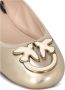 Pinko Love Birds Almond Toe Platte Schoenen Beige Dames - Thumbnail 2
