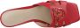 Pinko Marli Slipper Sliders Red Dames - Thumbnail 8