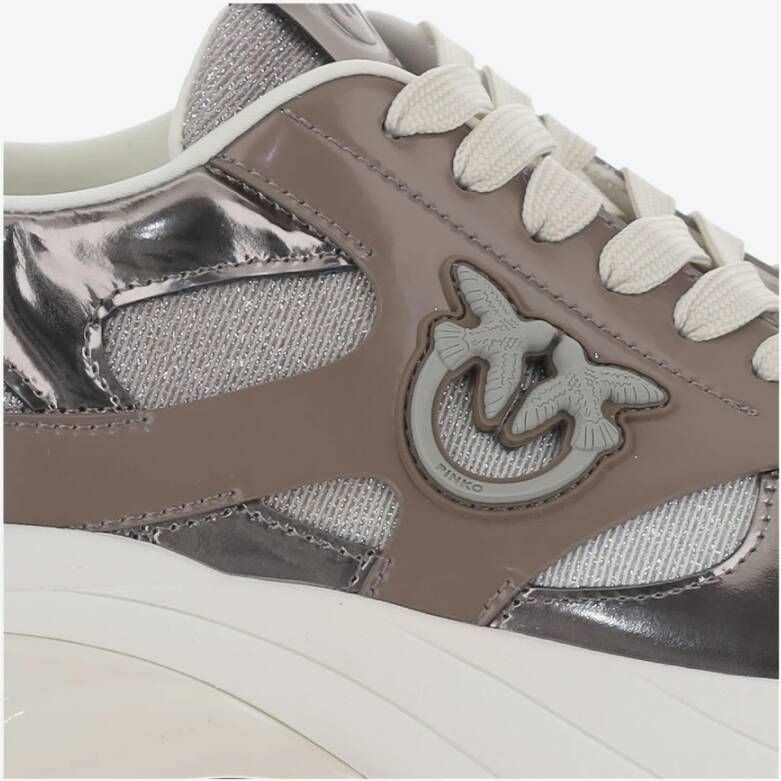 Pinko Mesh Sneaker met LoveBird Logo