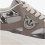 PINKO Lage Sneakers Dames Ariel 15 Maat: 38 Materiaal: Leer Kleur: Bruin - Thumbnail 2