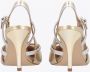 Pinko Metallic Hoge Hakken Pumps met Love Birds Detail Yellow Dames - Thumbnail 7