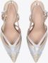 Pinko Metallic Hoge Hakken Pumps met Love Birds Detail Yellow Dames - Thumbnail 8