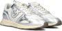 PINKO Lage Sneakers Dames Zoe 01 Maat: 41 Materiaal: Leer Kleur: Zilver - Thumbnail 4