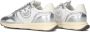 PINKO Lage Sneakers Dames Zoe 01 Maat: 41 Materiaal: Leer Kleur: Zilver - Thumbnail 5