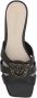 Pinko Zwarte Leren Sandalen Collectie Lente Zomer Black Dames - Thumbnail 4