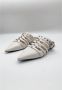 Pinko Slippers & Mules Pointed-Toe Sabot With Cut-Out Insert in wit - Thumbnail 8