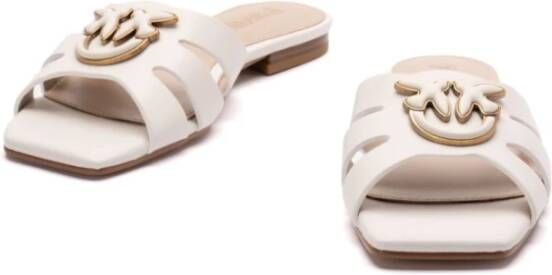 pinko Panna Sandalen voor Vrouwen Ss25 Beige Dames