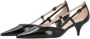 Pinko Abrasieve Decollete Hakken Beige Dames - Thumbnail 3