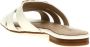 Pinko Witte Leren Sandalen Lente Zomer Collectie White Dames - Thumbnail 14