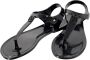 Pinko Flat Sandals Zwart Dames - Thumbnail 6