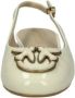 Pinko Slingback Schoenen Beige Dames - Thumbnail 5