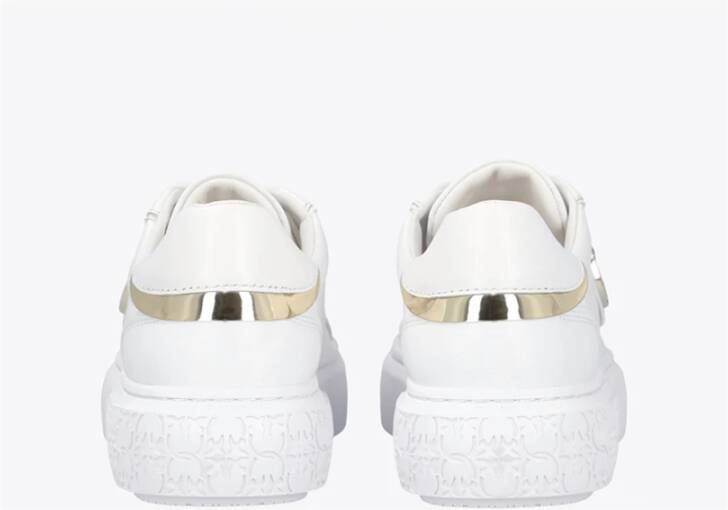 pinko Witte Sneaker Yoko 01 White Dames