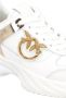 Pinko Leren Sneaker met Polyurethaan Ss0027P025Z1B White Dames - Thumbnail 28