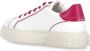 Pinko Witte Leren Sneakers met Contrastafwerking en Rubberen Zool White Dames - Thumbnail 13