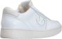 Pinko Witte Casual Gesloten Platte Sneakers White Dames - Thumbnail 4