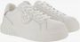 Pinko Low-Top Sneakers Yoko Leather Sneakers With Logo in wit - Thumbnail 6
