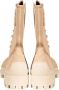 Pinko Stijlvolle Veterschoenen Beige Dames - Thumbnail 2