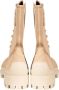 Pinko Stijlvolle Veterschoenen Beige Dames - Thumbnail 2