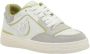 Pinko Stijlvolle Veterschoenen met Geperforeerde Neus White Dames - Thumbnail 3